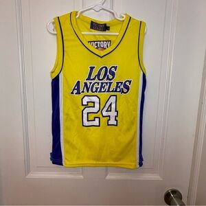 Yellow and Blue Tank Top with Los Angeles 24